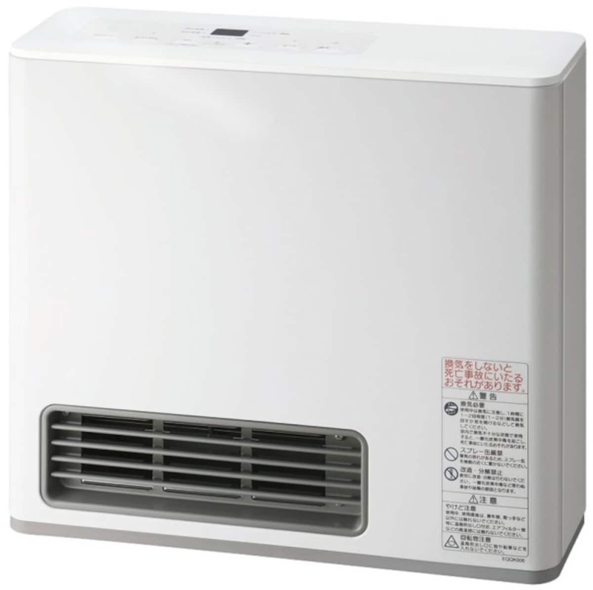 部屋全体を温める暖房器具：ガスファンヒーター