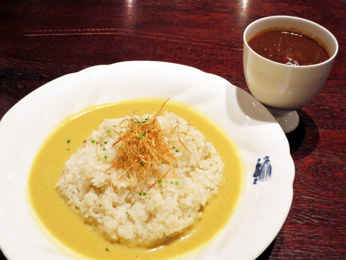 横濱フランスカレー（1350円税込）。1日限定20食、11:30～14:00までのメニュー（2014年7月12日撮影）