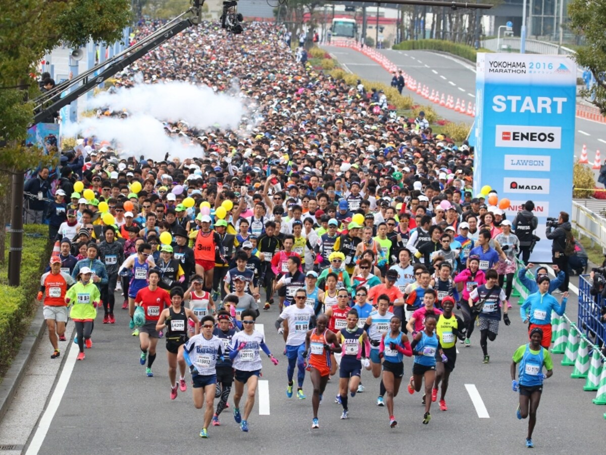 横浜観光地を走り抜ける市民ランナーを声援で後押ししよう！（画像提供：横浜マラソン組織委員会）