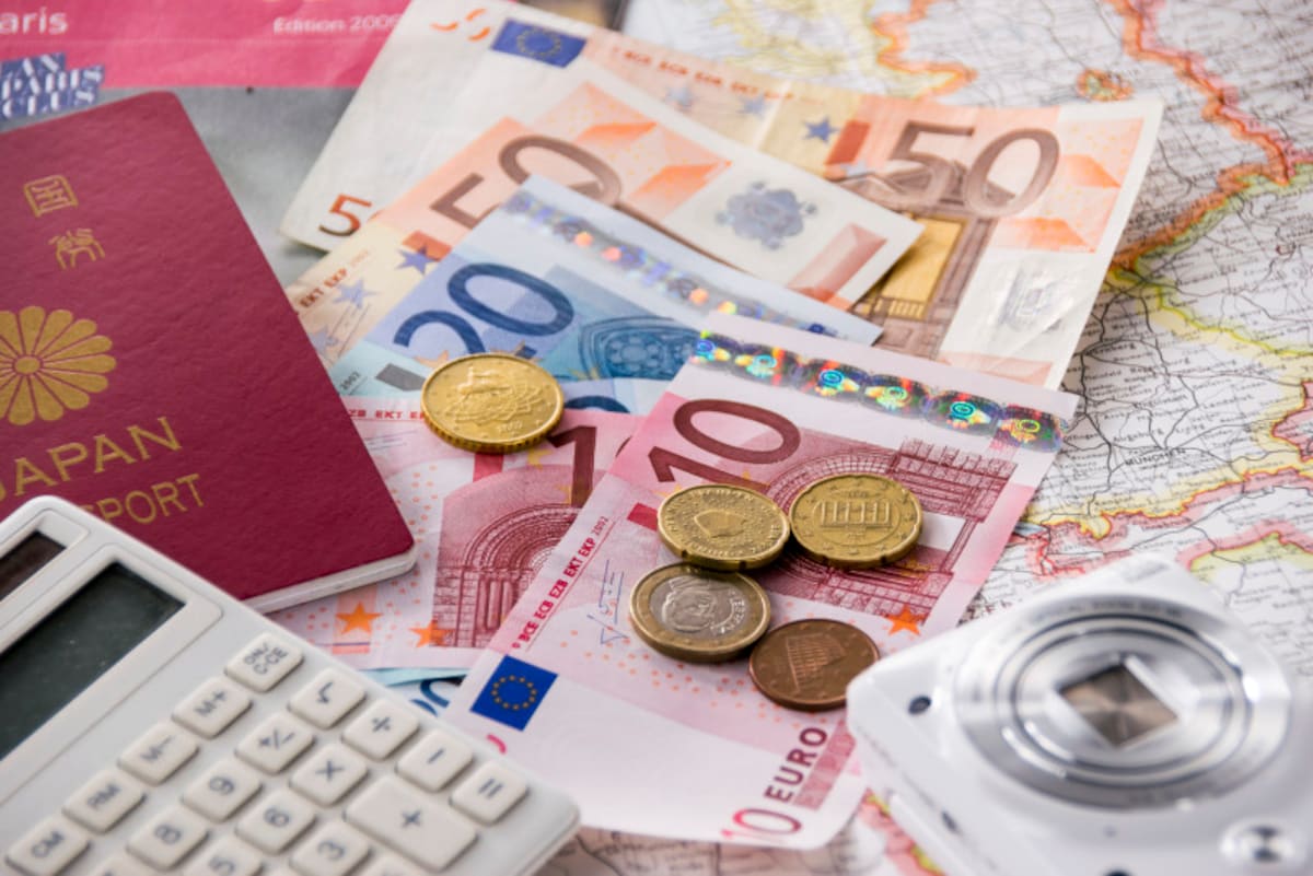 イタリアの通貨はユーロEURO （イタリア語では、エウロと発音）