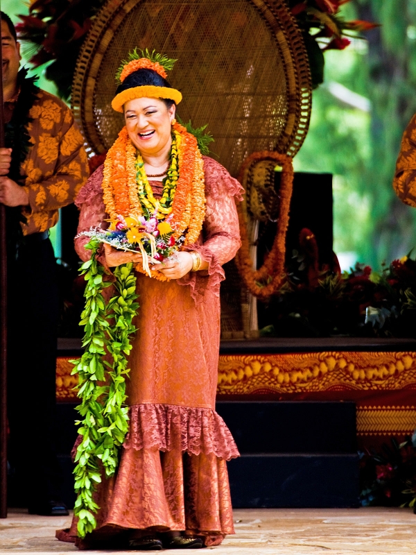 年代別に選ばれるレイ・クイーン（写真提供：Hawaii Tourism Authority (HTA) / Tor Johnson）