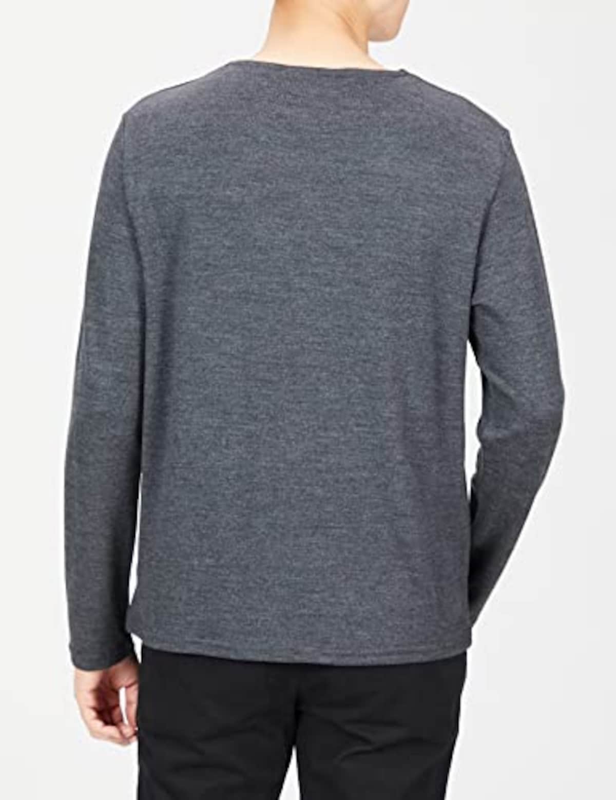  [アイスブレーカー] U DEICE LS BOATNECK IT62271 ジェットヘザー XS画像2 