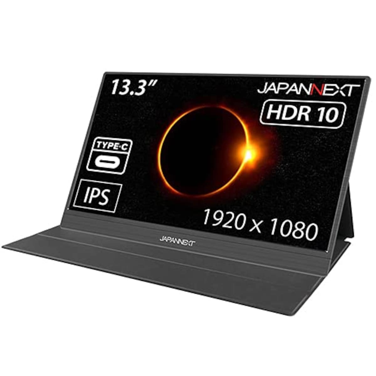 JAPANNEXT JN-MD-IPS1330FHDR-A 13.3型 フルHD モバイルモニター USB Type-C miniHDMI