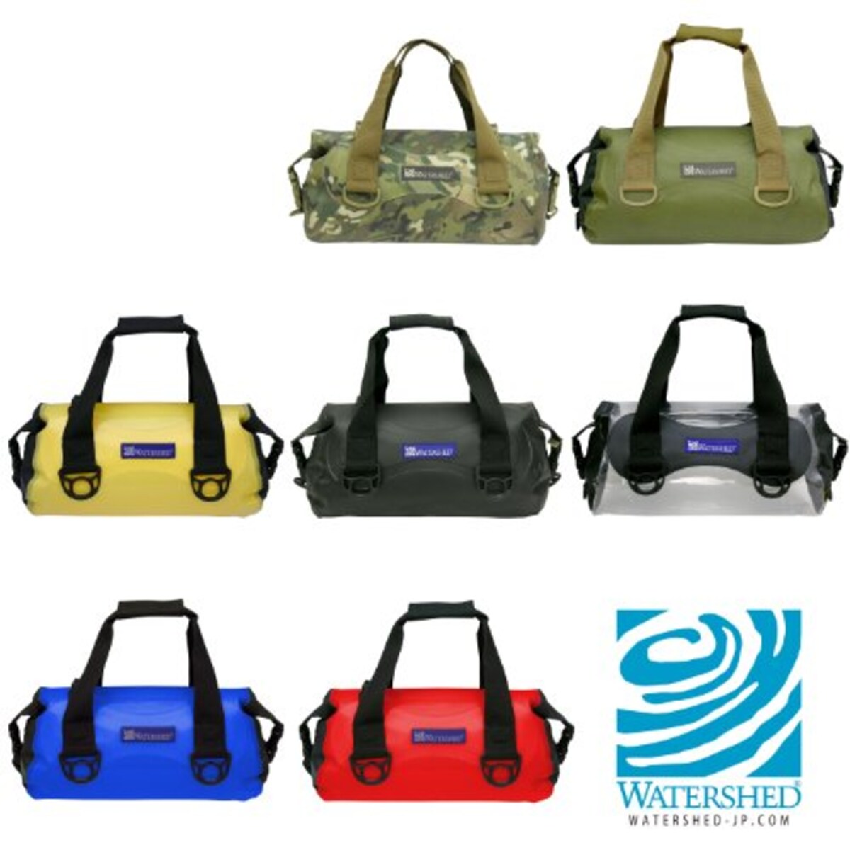  WATERSHED 防水バッグ DUFFEL Ocoee イエロー FGW-OCO-YL画像2 