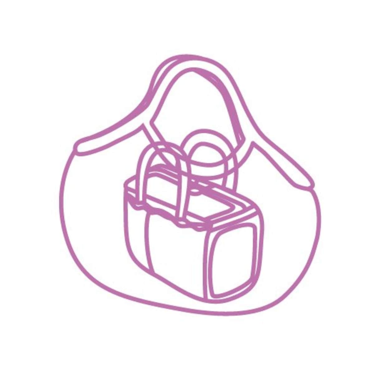  ケンコー・トキナー [BAG IN BAG] アオスタ モナ AOC-MNIN-AM-PK 556735画像3 