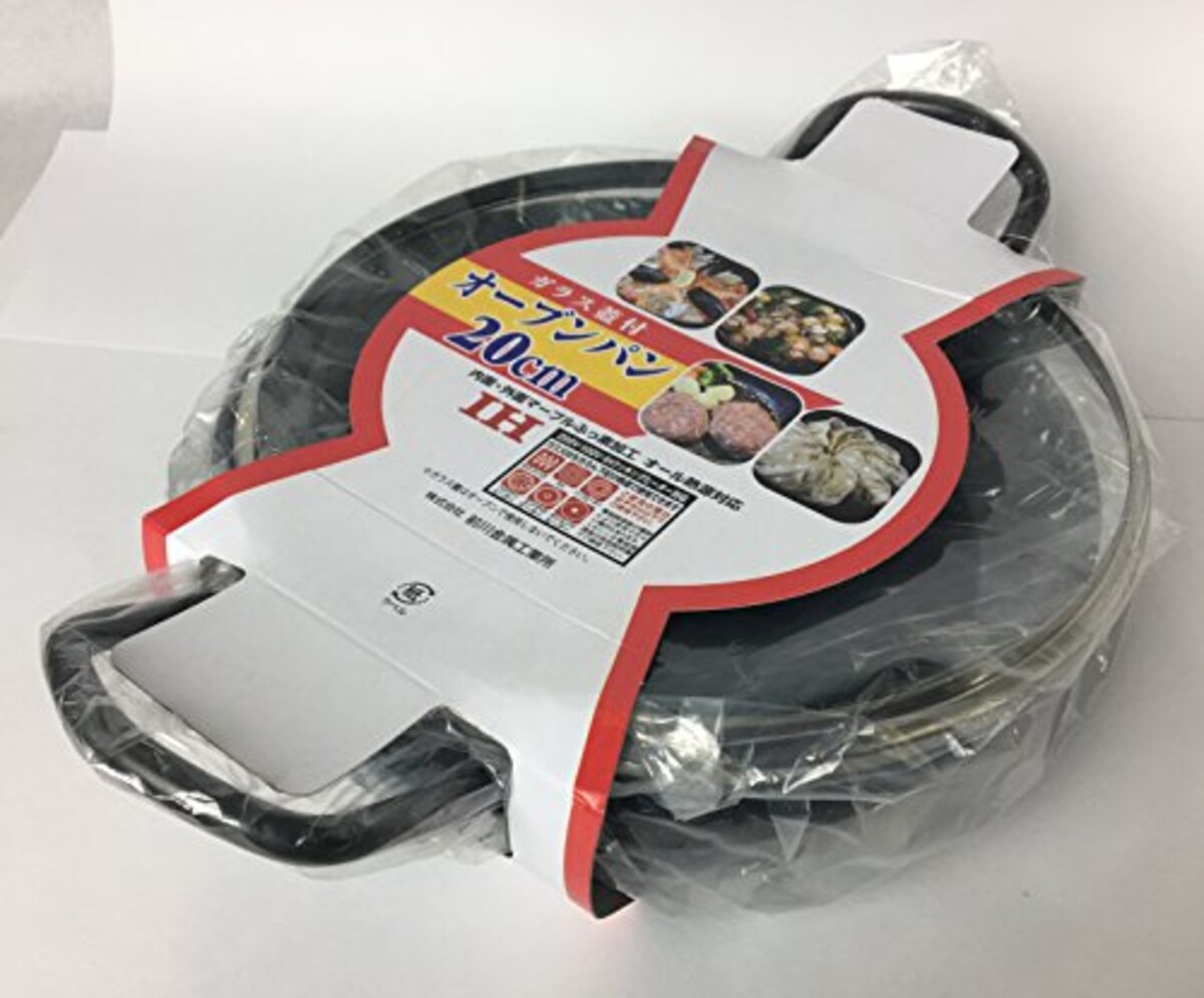  前川金属 『IH調理器対応』ガラス蓋付オーブンパン 20cm画像5 