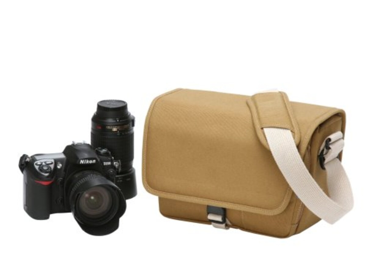  エツミ カメラバッグ コットンM ベージュ E-3348画像3 