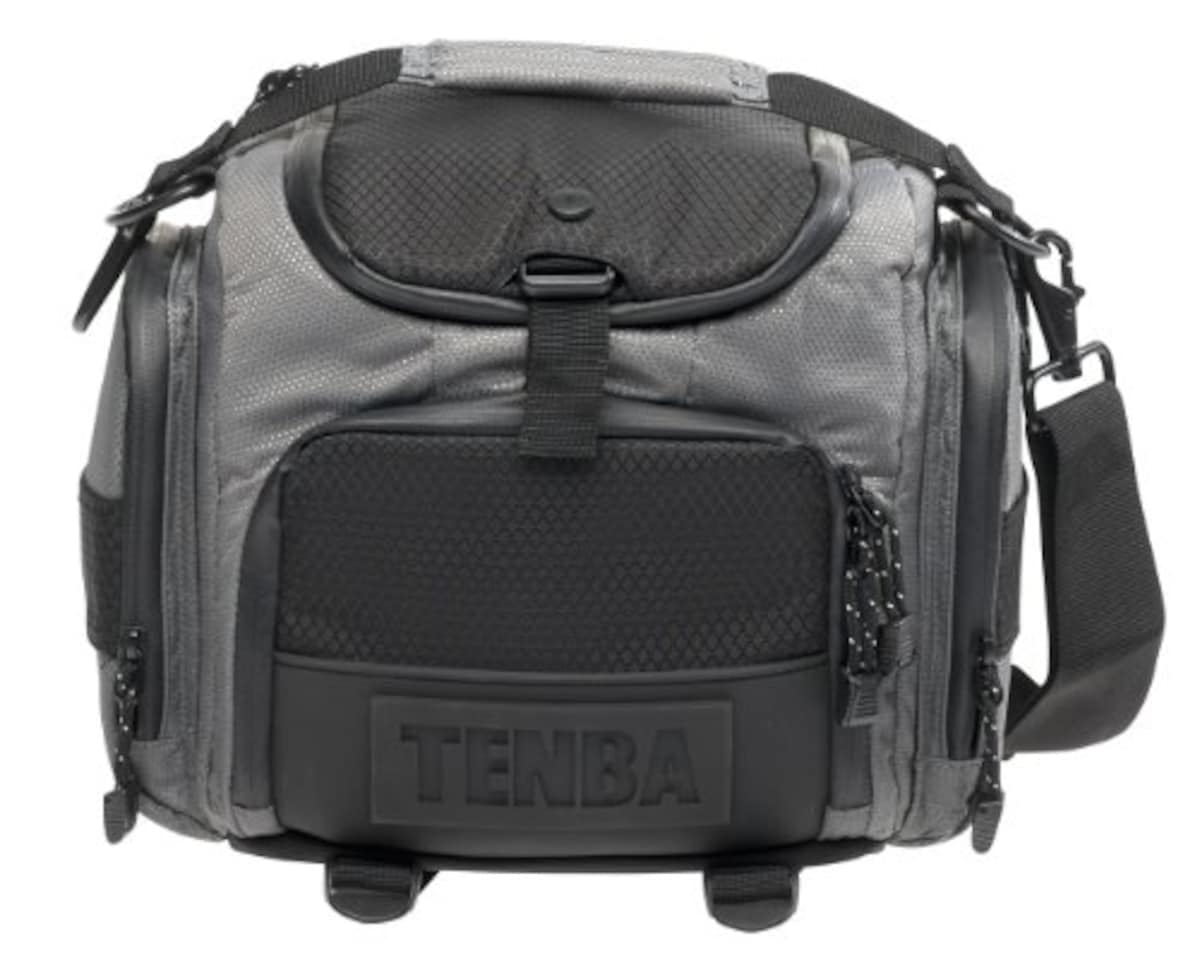 TENBA カメラバッグ シュートアウト ショルダーバッグS シルバー/ブラック 632-602