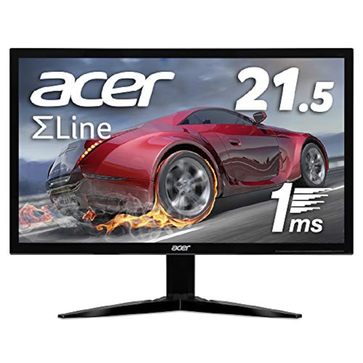 Acer ゲーミングモニター SigmaLine KG221QAbmix 21.5インチ TN 非光沢 フルHD 1ms(GTG) 75Hz FreeSync HDMI スピーカー内蔵 VESAマウント対応 チルト フリッカーレス ブルーライト軽減