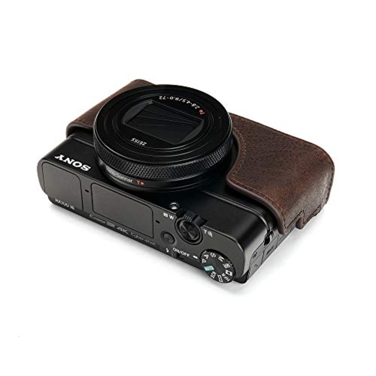  TP Original SONY RX100VII (DSC-RX100M7) 用 ボディーハーフケース ダークブラウン TB06RX100M7-CO画像5 