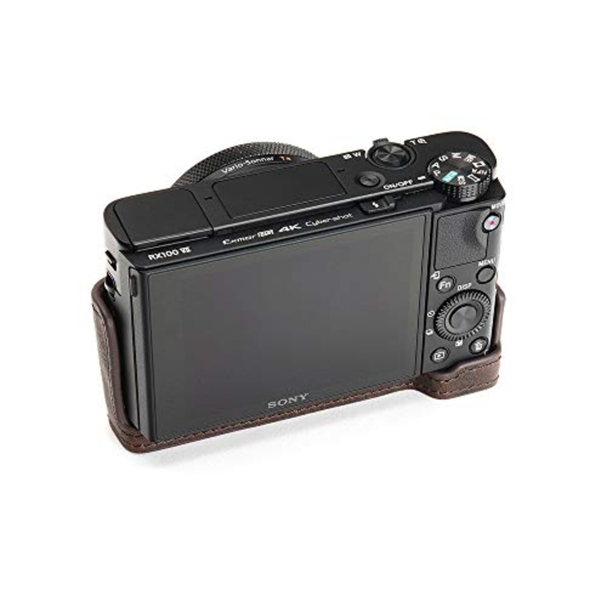  TP Original SONY RX100VII (DSC-RX100M7) 用 ボディーハーフケース ダークブラウン TB06RX100M7-CO画像7 