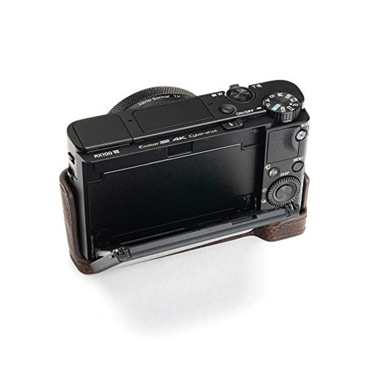  TP Original SONY RX100VII (DSC-RX100M7) 用 ボディーハーフケース ダークブラウン TB06RX100M7-CO画像9 