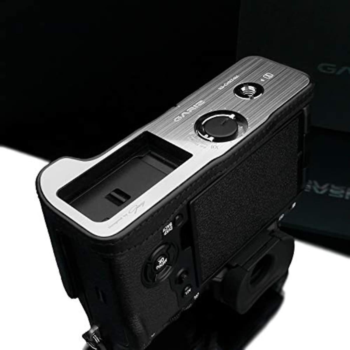  GARIZ FUJIFILM X-T4用 本革カメラケース XS-CHXT4BK ブラック画像12 