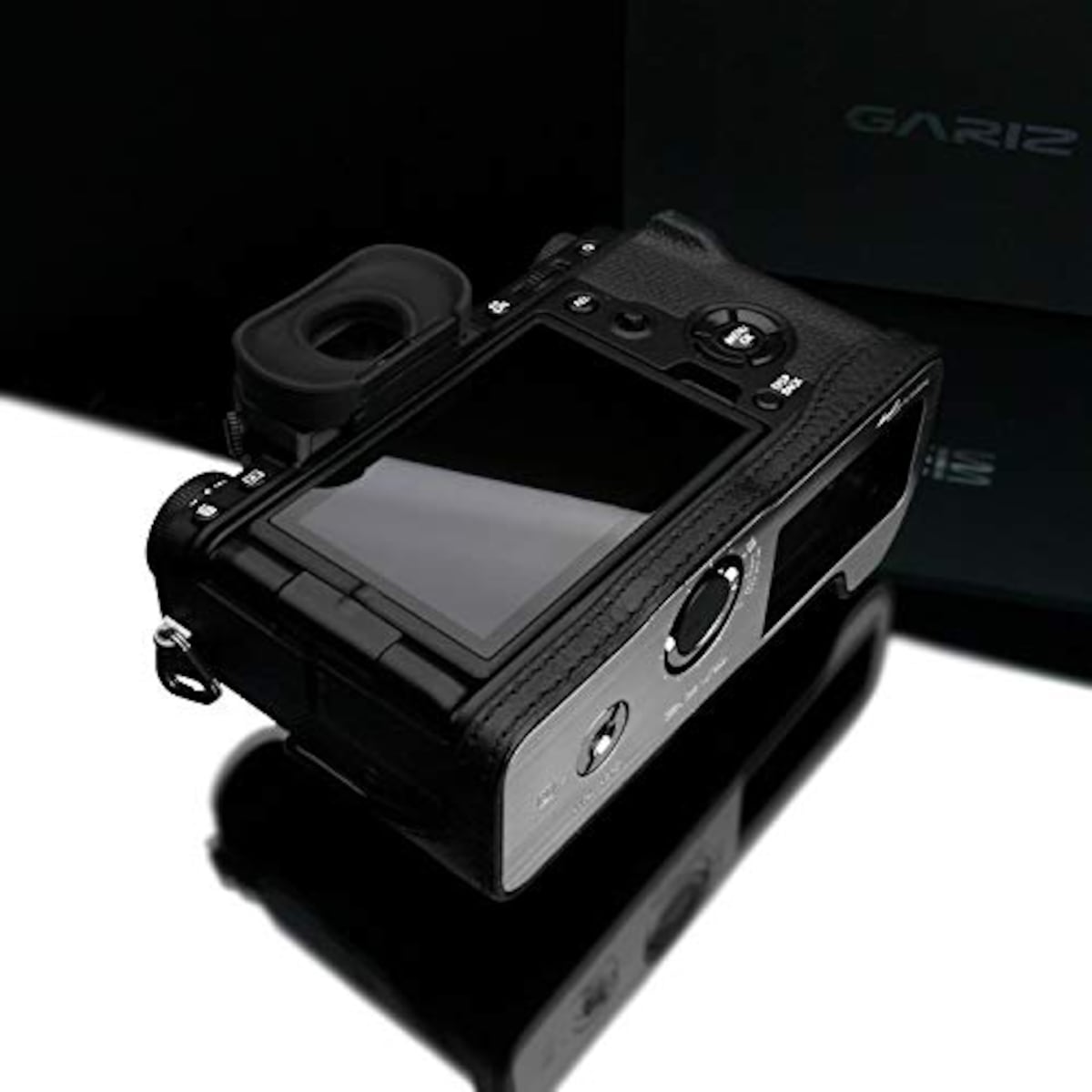  GARIZ FUJIFILM X-T4用 本革カメラケース XS-CHXT4BK ブラック画像14 