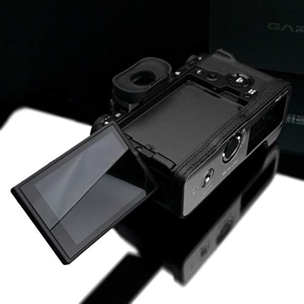  GARIZ FUJIFILM X-T4用 本革カメラケース XS-CHXT4BK ブラック画像15 