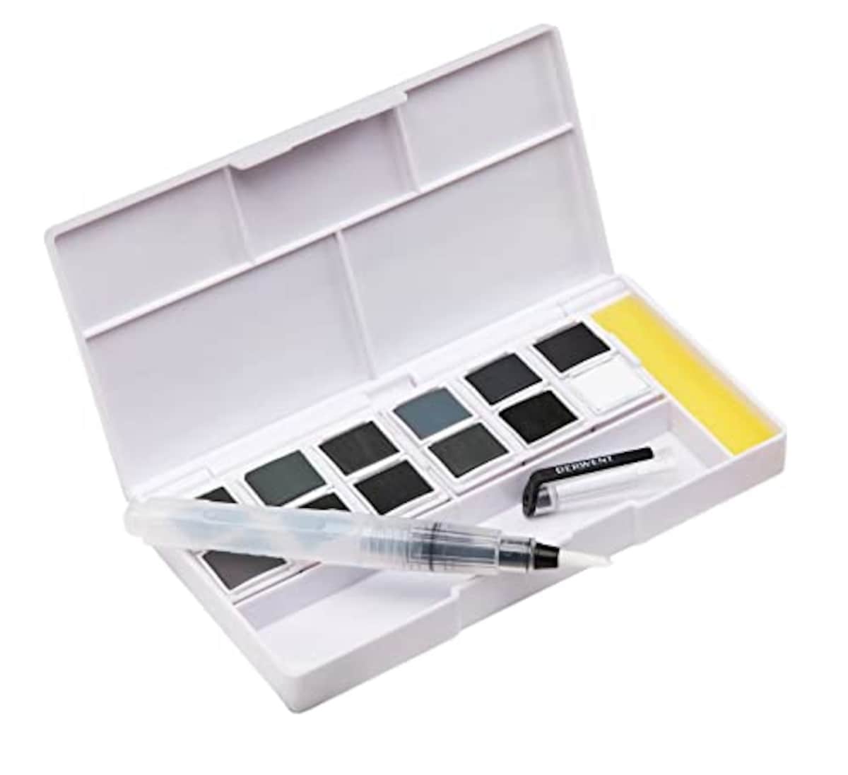 Derwent 【国内正規品】ダーウェント ティンティッド チャコール ペイントパン 12色 2305872画像6 