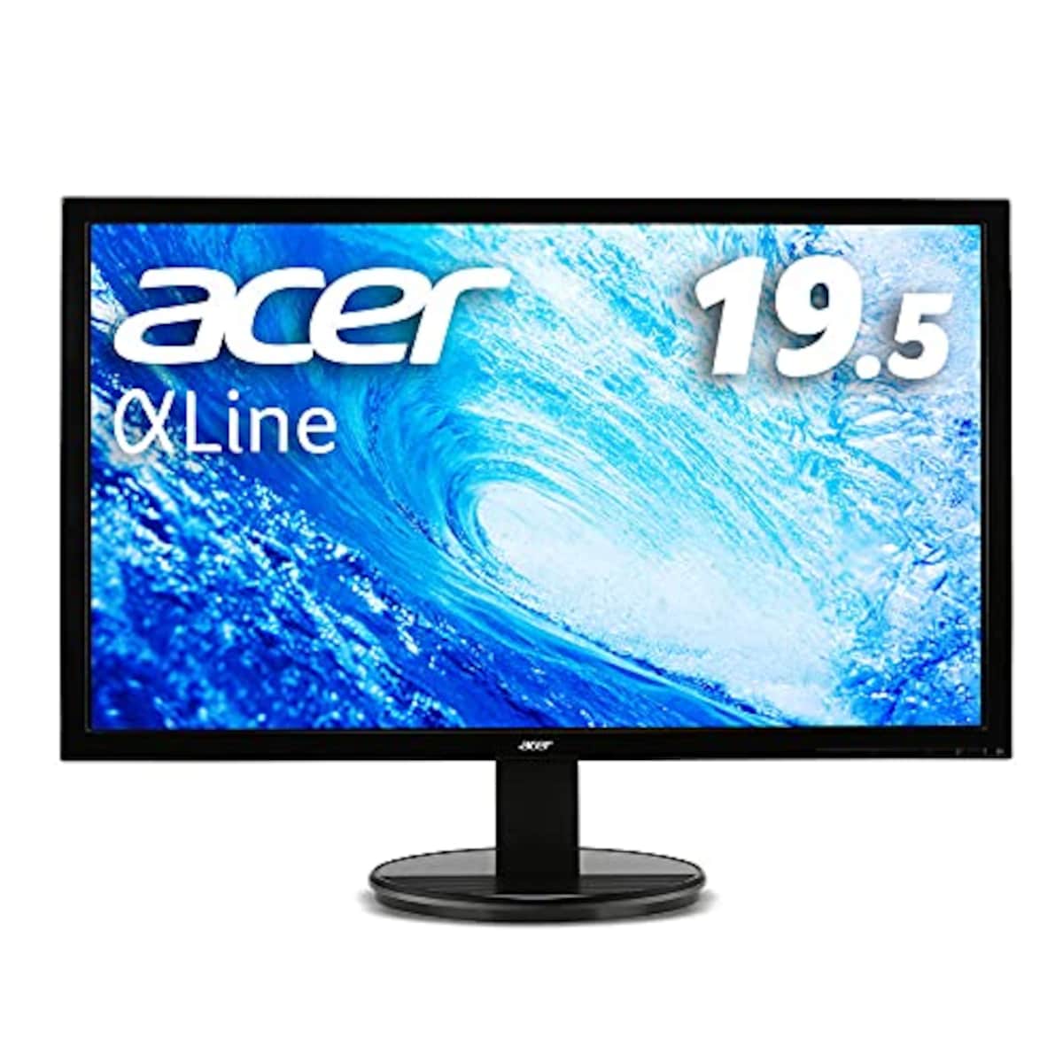 Acer モニター AlphaLine K202HQLbi 19.5インチ TN 非光沢 HD 5ms 75Hz HDMI VESAマウント対応 フリッカーレス ブルーライト軽減