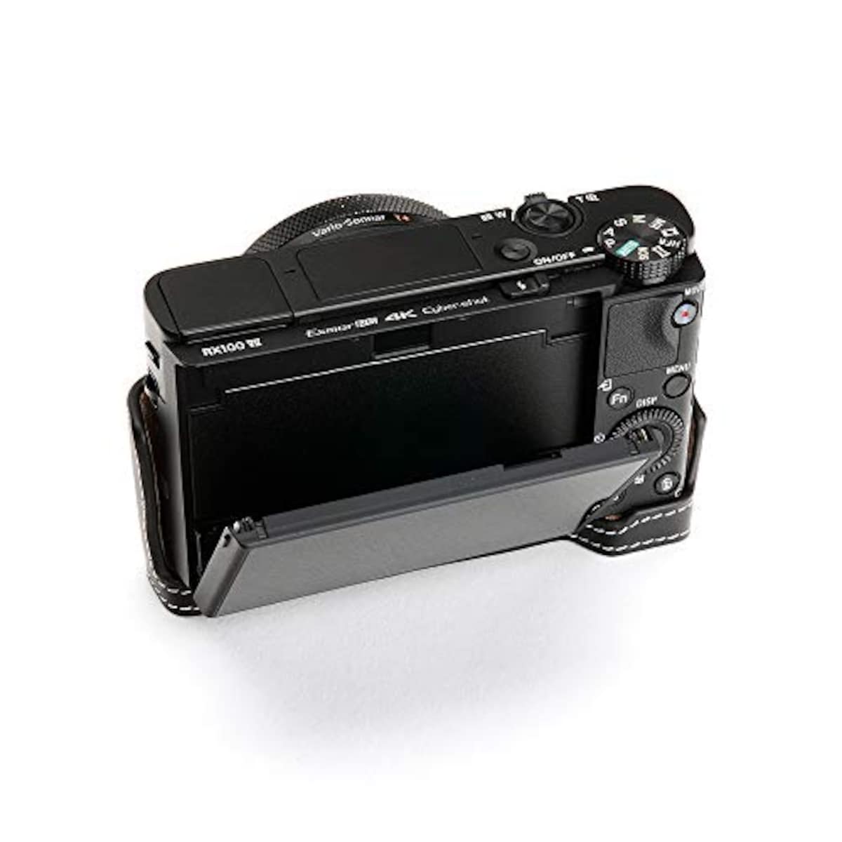  TP Original SONY RX100VII （DSC-RX100M7） 用 ボディーハーフケース ブラック画像6 