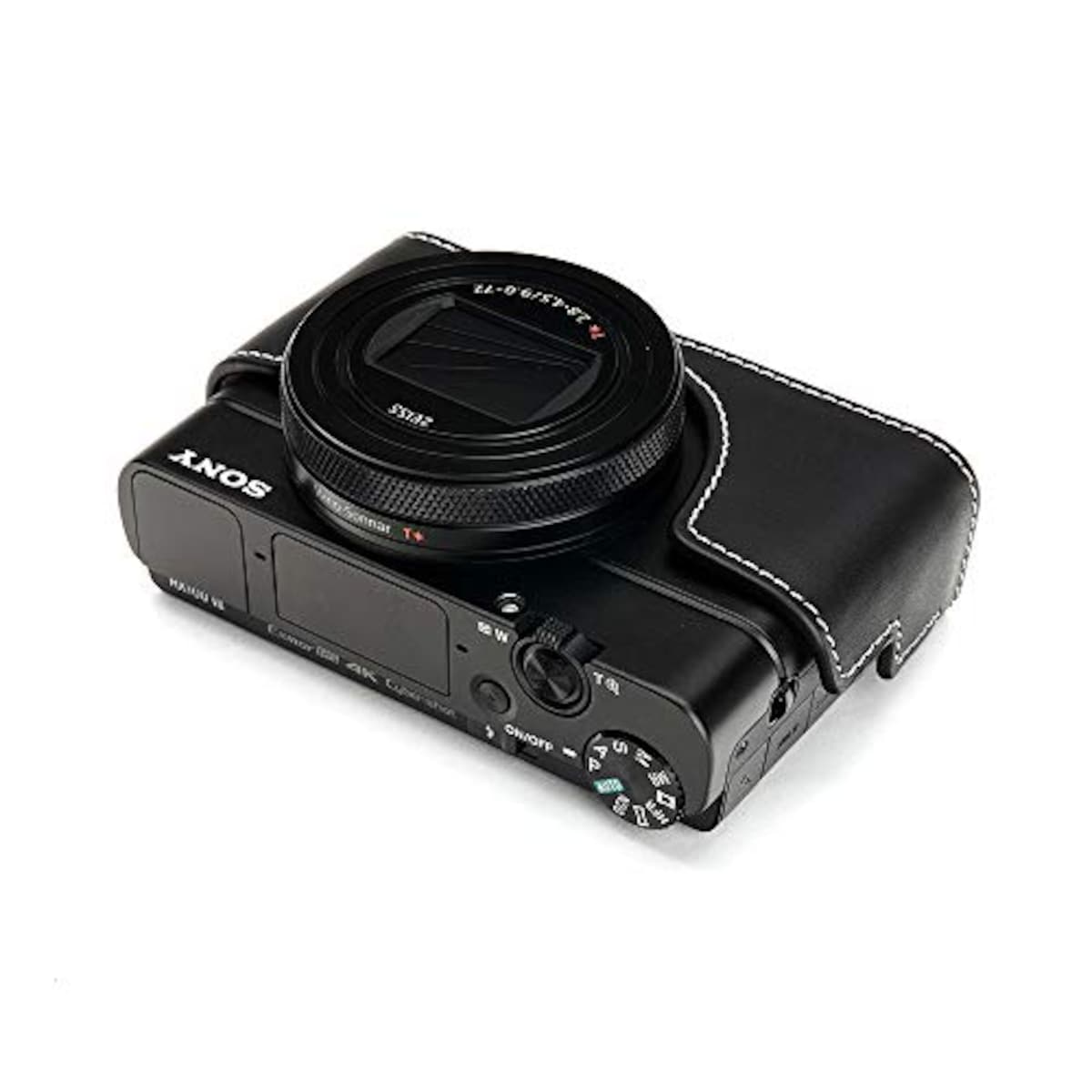  TP Original SONY RX100VII （DSC-RX100M7） 用 ボディーハーフケース ブラック画像13 