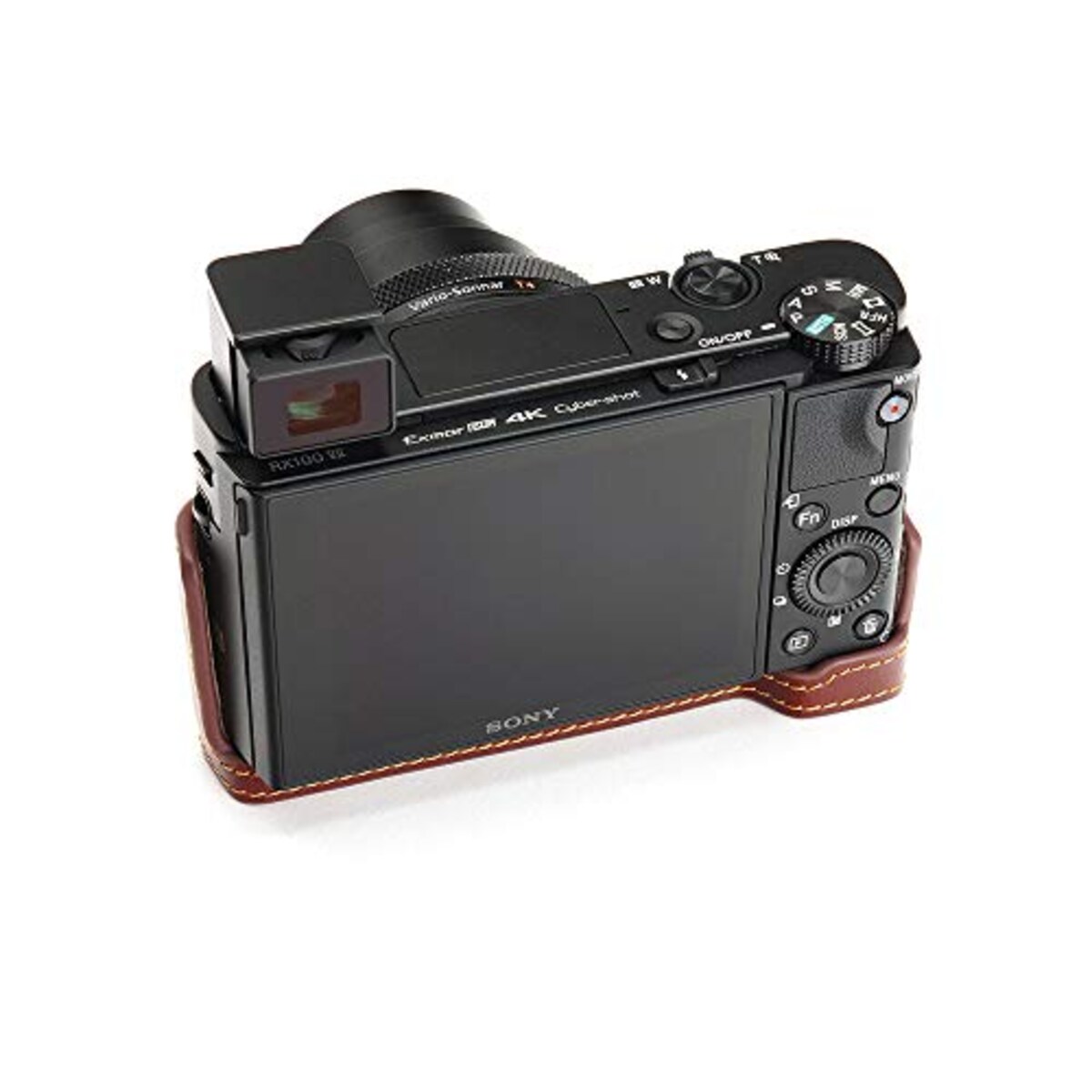  TP Original SONY RX100VII （DSC-RX100M7） 用 ボディーハーフケース オイルブラウン画像6 