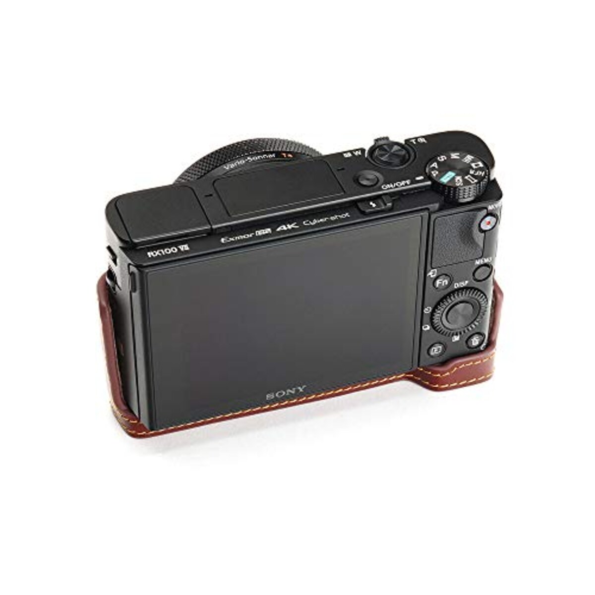  TP Original SONY RX100VII （DSC-RX100M7） 用 ボディーハーフケース オイルブラウン画像7 