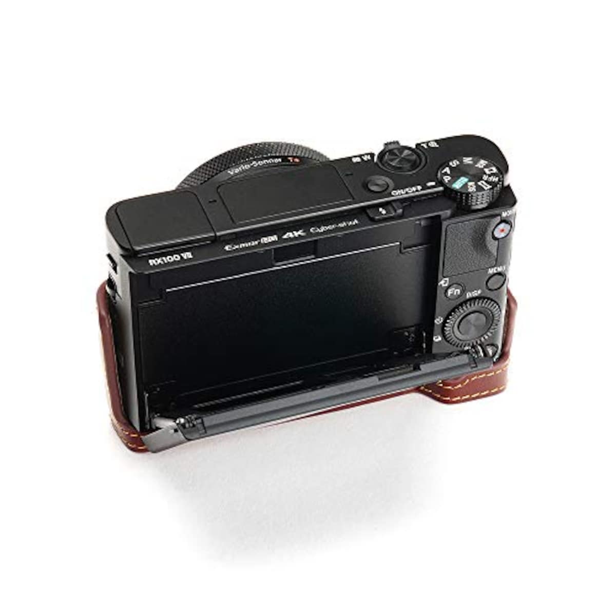  TP Original SONY RX100VII （DSC-RX100M7） 用 ボディーハーフケース オイルブラウン画像8 