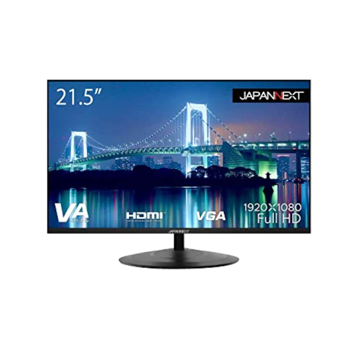 【Amazon.co.jp限定】JAPANNEXT 21.5型 フルHD(1920x1080) 液晶モニター JN-215VFHD HDMI VGA