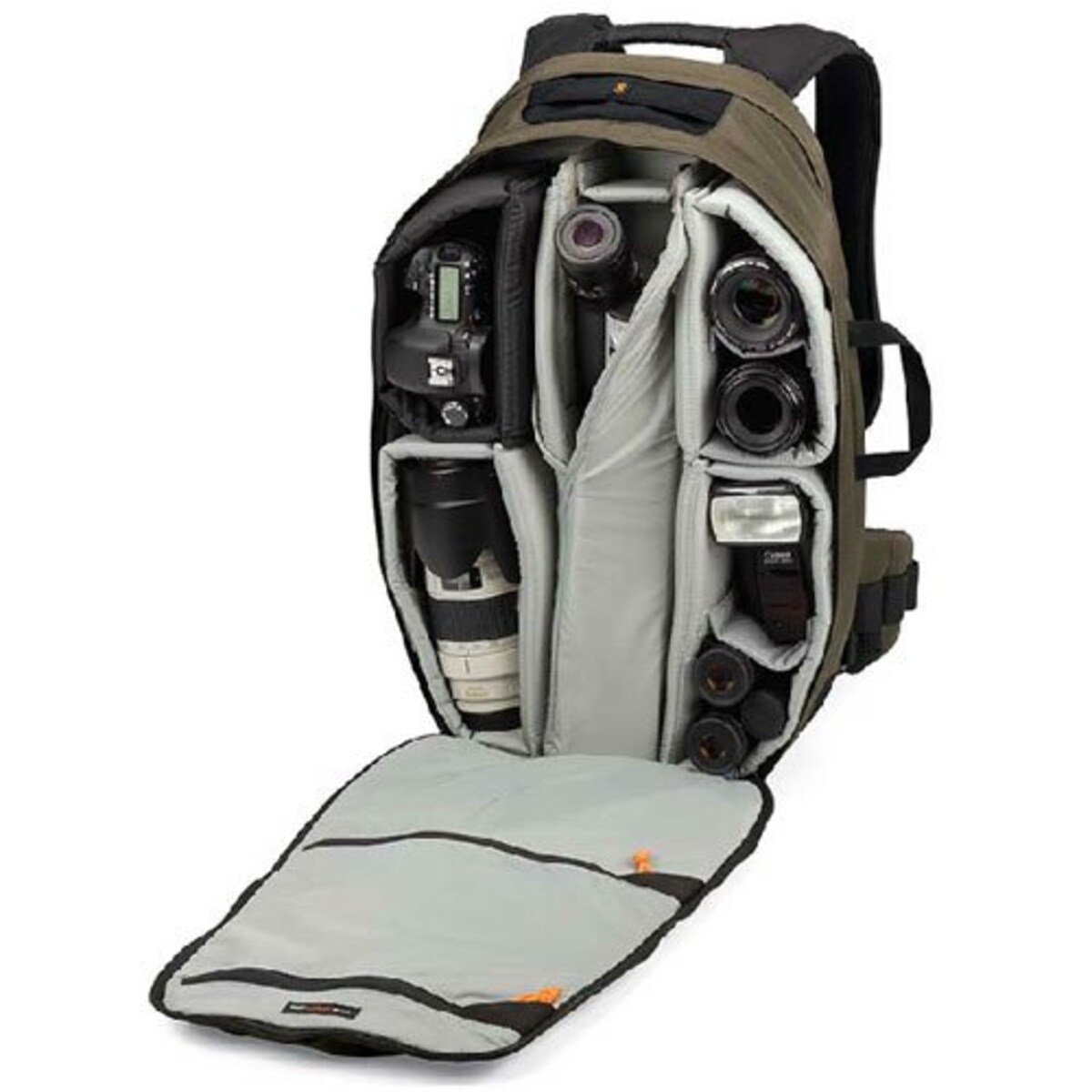  LOWEPRO カメラリュック スコープフォトトラベル350AW 15L レインカバー PCスペース有 グリーン 363580画像4 