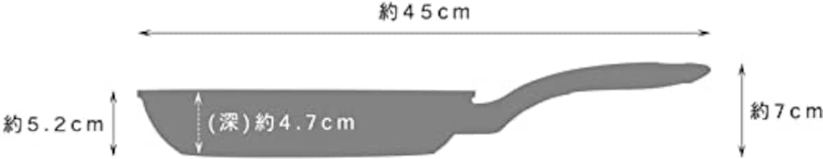  タフコ フライパン 26cm 軽量ダイヤモンドWマーブルキャスト タフクック IH フライパン F-7222画像2 