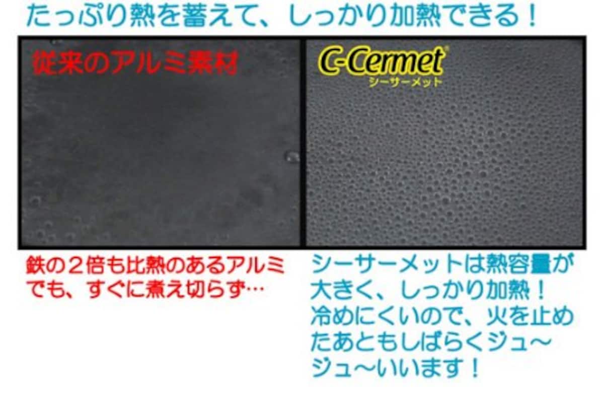  シーサーメットC-CERMET (アルミを超えるマグネシウム12%合金) IH・ガス兼用フライパン28cm 7STPOT24CELRDL画像6 