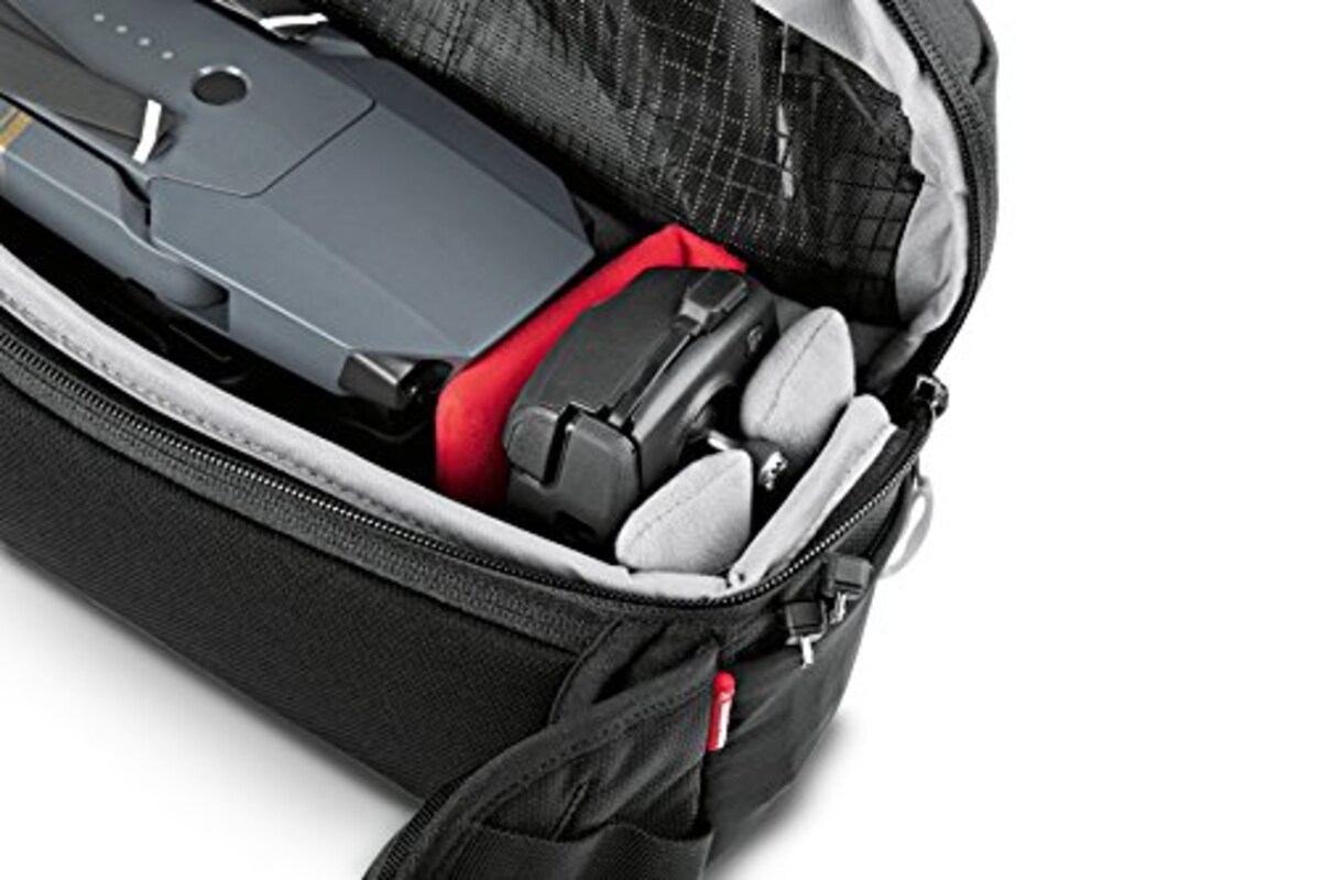  Manfrotto ドローン スリングバッグM1 ブラック 3.9L レインカバー付き MB AV-S-M1画像9 