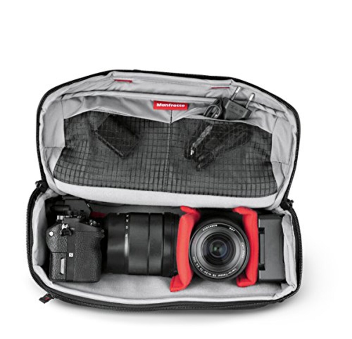  Manfrotto ドローン スリングバッグM1 ブラック 3.9L レインカバー付き MB AV-S-M1画像13 