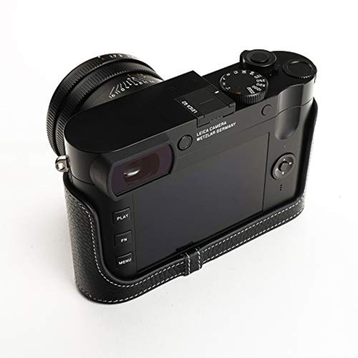  TP Original Leica Q2 用 ボディーハーフケース ブラック画像7 