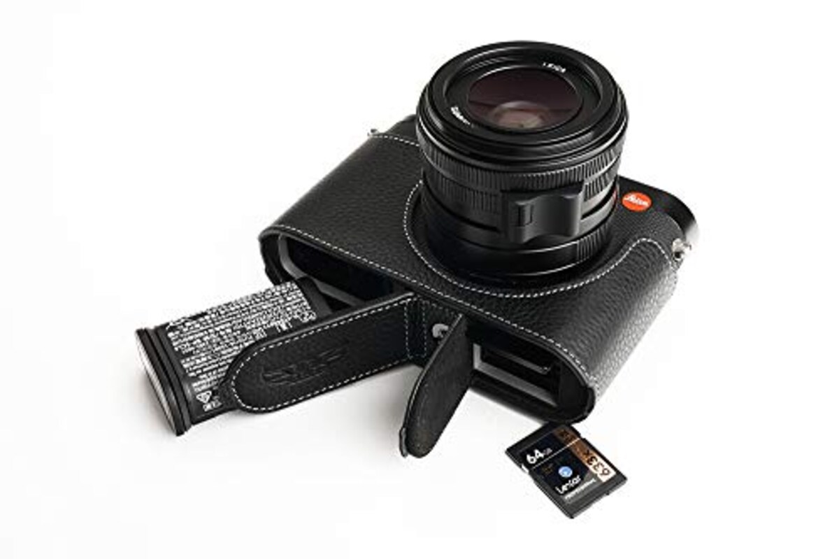  TP Original Leica Q2 用 ボディーハーフケース ブラック画像12 