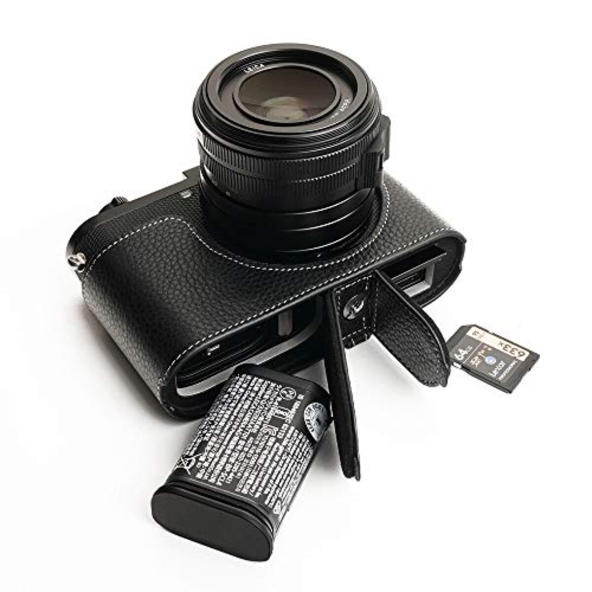  TP Original Leica Q2 用 ボディーハーフケース ブラック画像13 