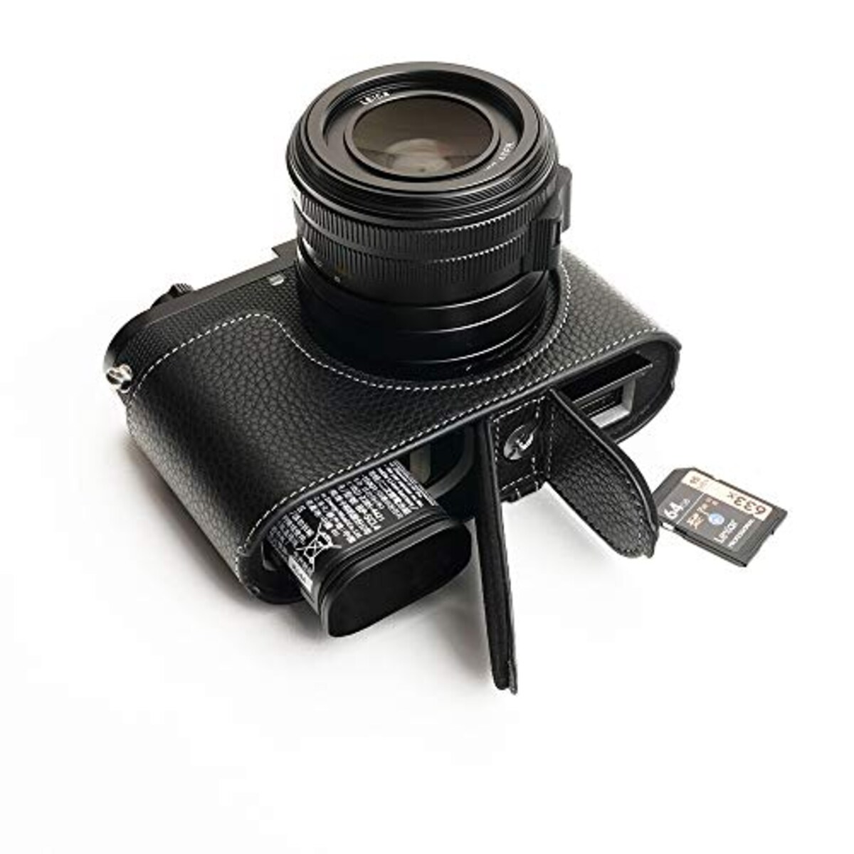  TP Original Leica Q2 用 ボディーハーフケース ブラック画像14 
