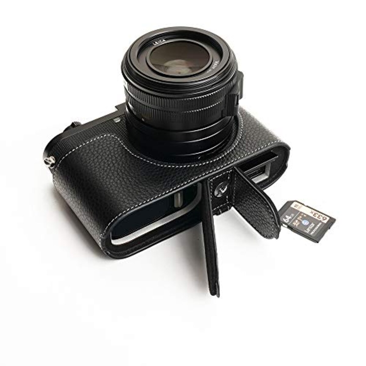  TP Original Leica Q2 用 ボディーハーフケース ブラック画像15 