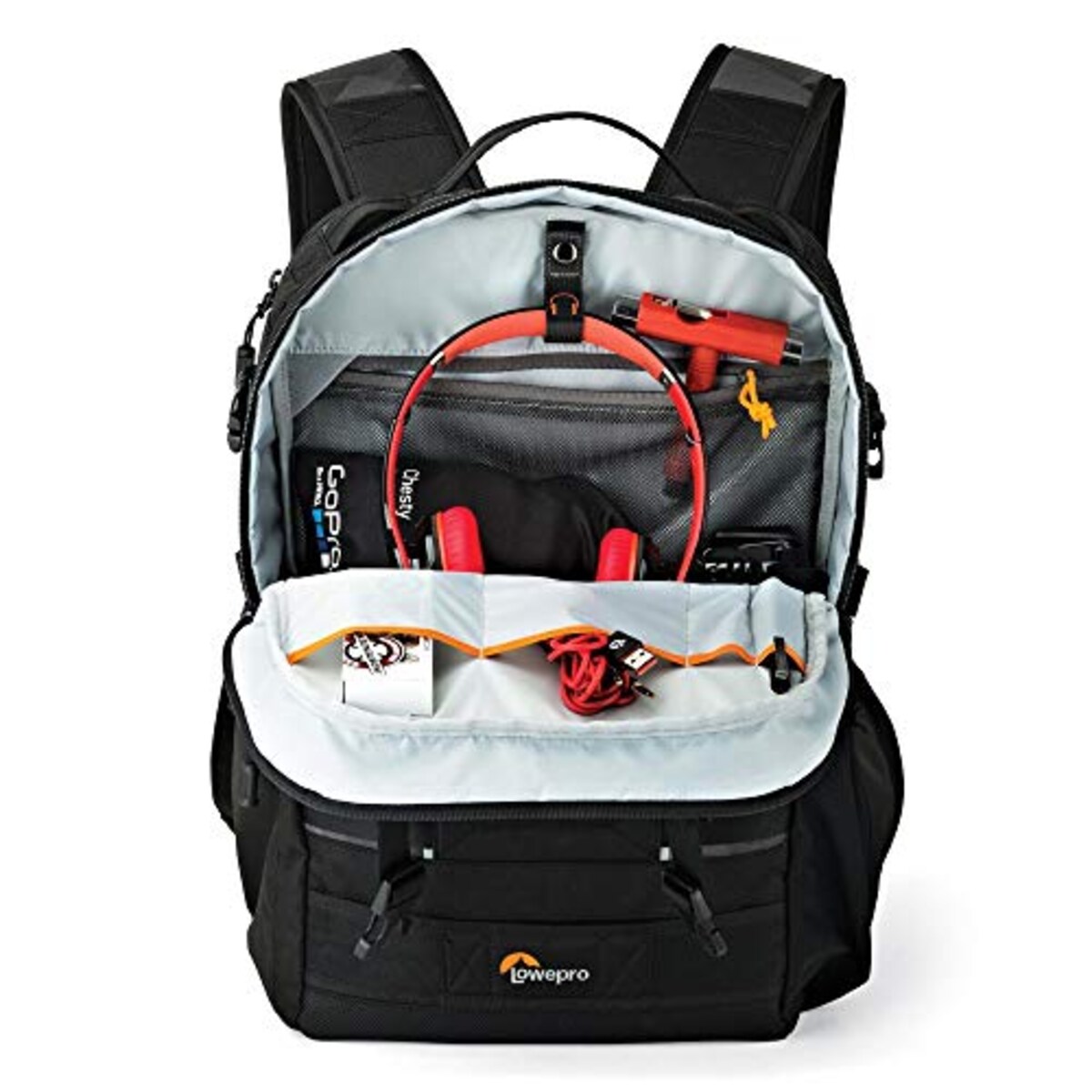  Lowepro カメラリュック ビューポイント BP250AW ブラック 8.9L レインカバー付属 LP37400-PKK画像3 
