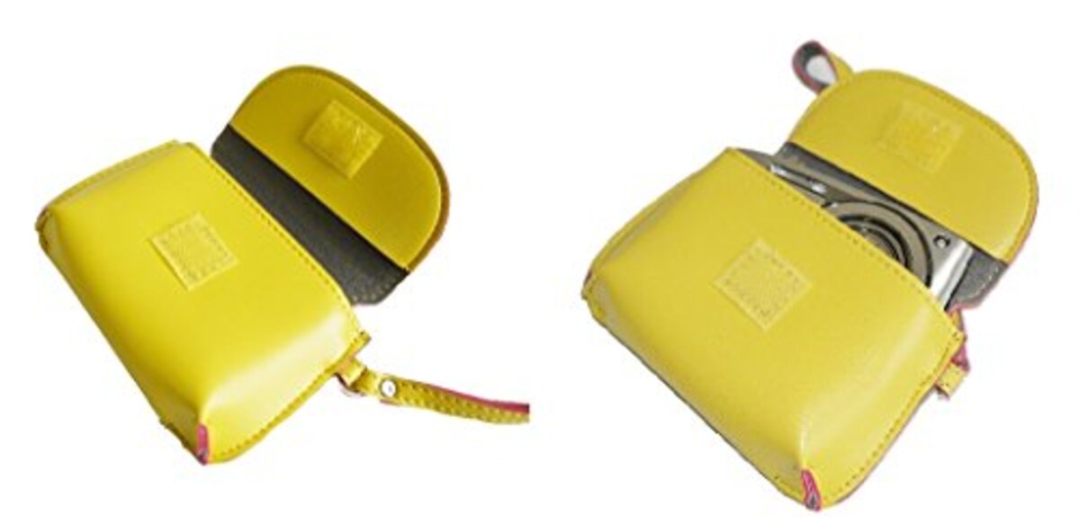  「和湘堂」SONY DSC-WX220/WX60/WX100/WX200/WX80 コンパクト デジタルカメラ用 合成革ケース 6色「517-0019」 (紫)画像6 