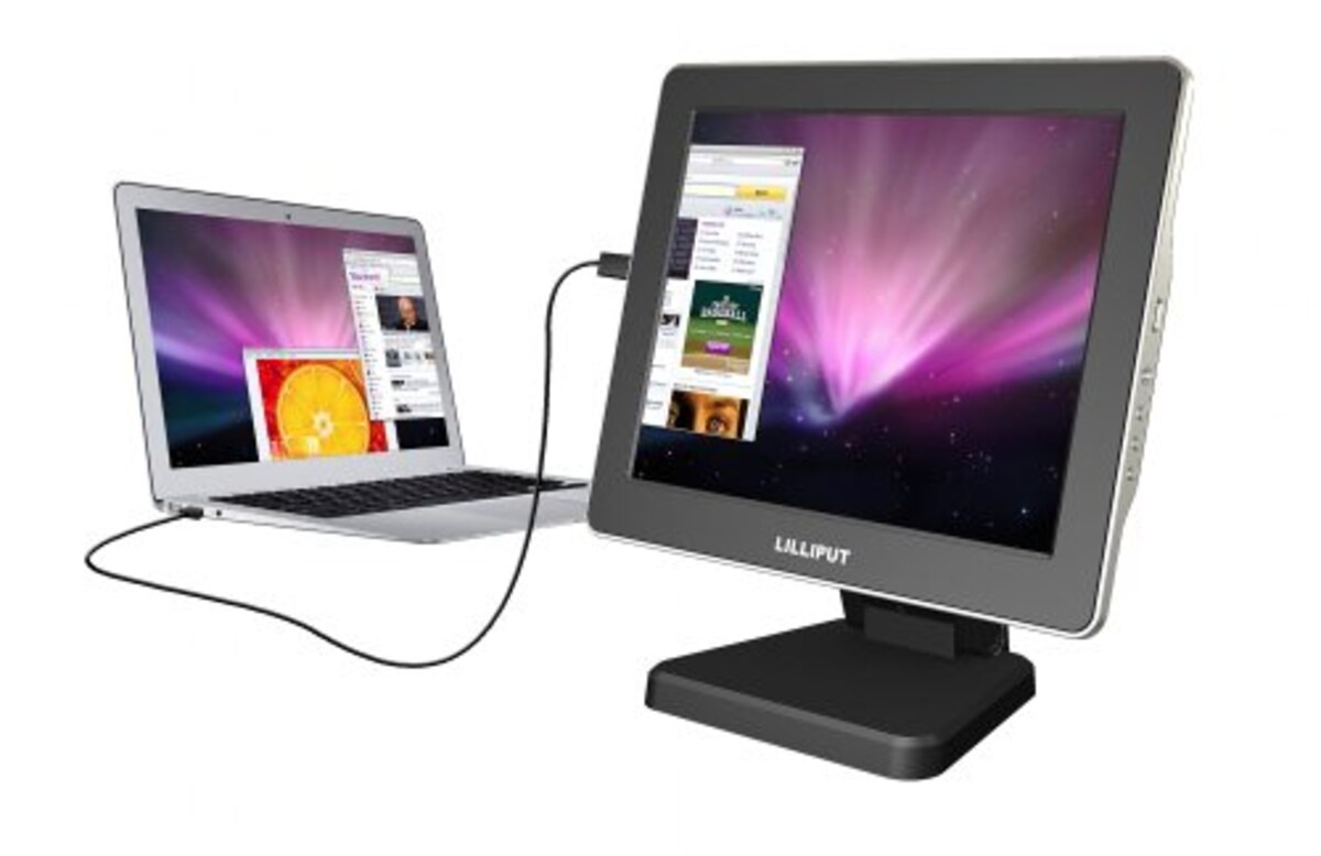  Lilliput UM-900/C 9.7インチ LCD USB モニター 黒 17420画像3 