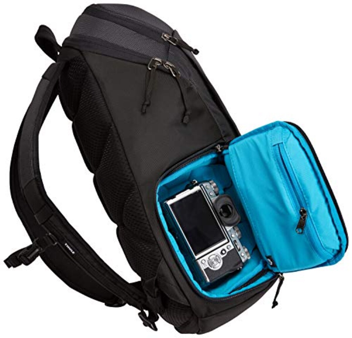  [スーリー] リュック EnRoute Camera Backpack 容量:20L デジカル一眼レフカメラ収納用 Dark Forest Black画像5 