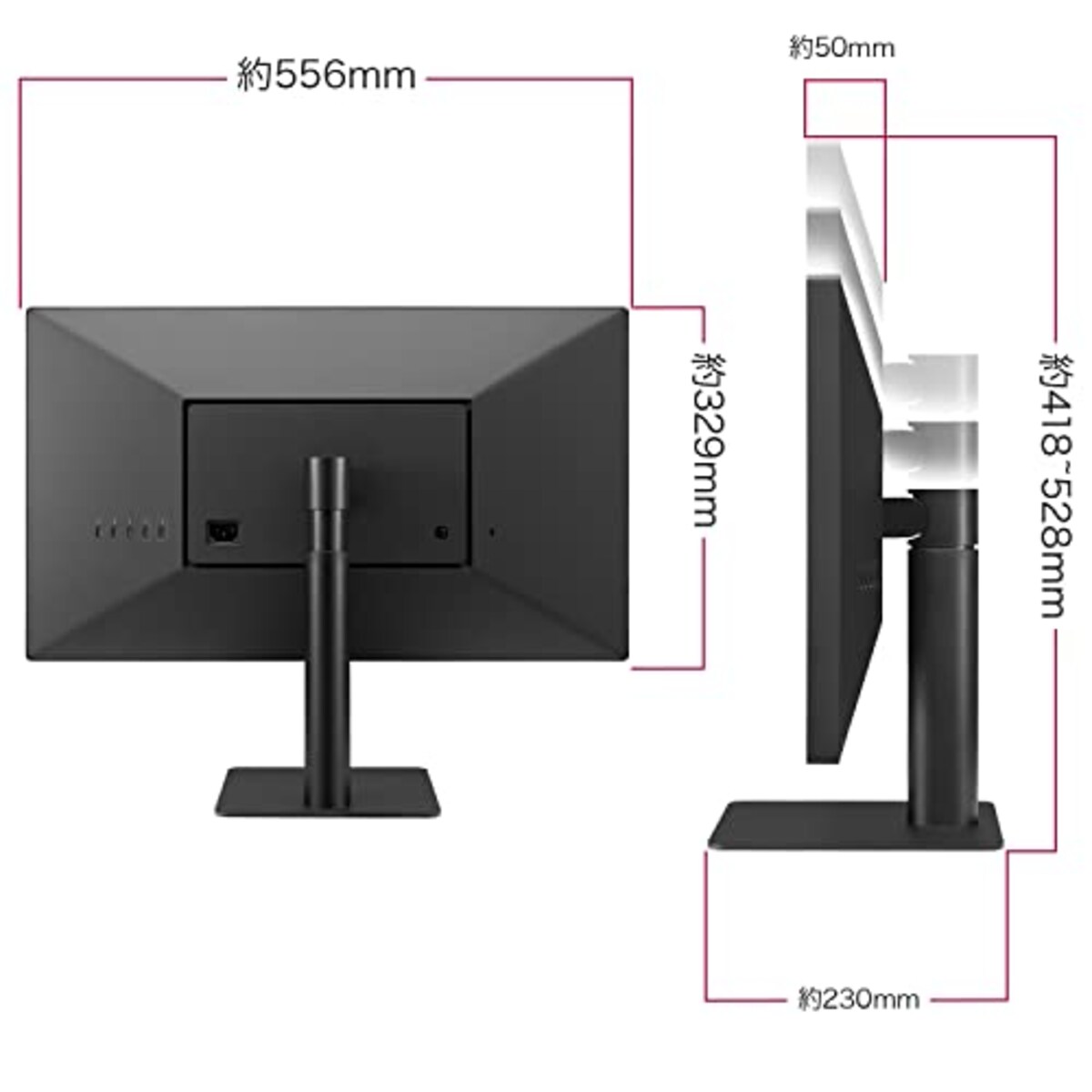  LG モニター ディスプレイ 24MD4KL-B 23.7インチ / UltraFine 4K(3840×2160) / IPS非光沢/DCI-P3 98% / Thunderbolt™ 3 / 3年安心・無輝点保証画像7 