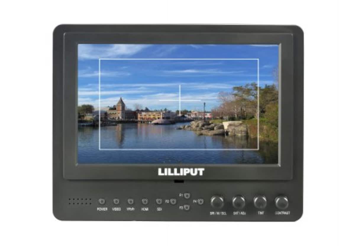  Lilliput 665/S/P. HD-SDI付 7インチ (1024x600)ビューファインダー 17097画像4 
