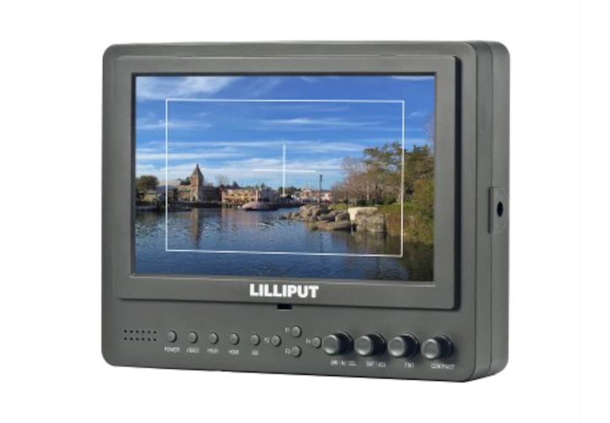  Lilliput 665/S/P. HD-SDI付 7インチ (1024x600)ビューファインダー 17097画像5 