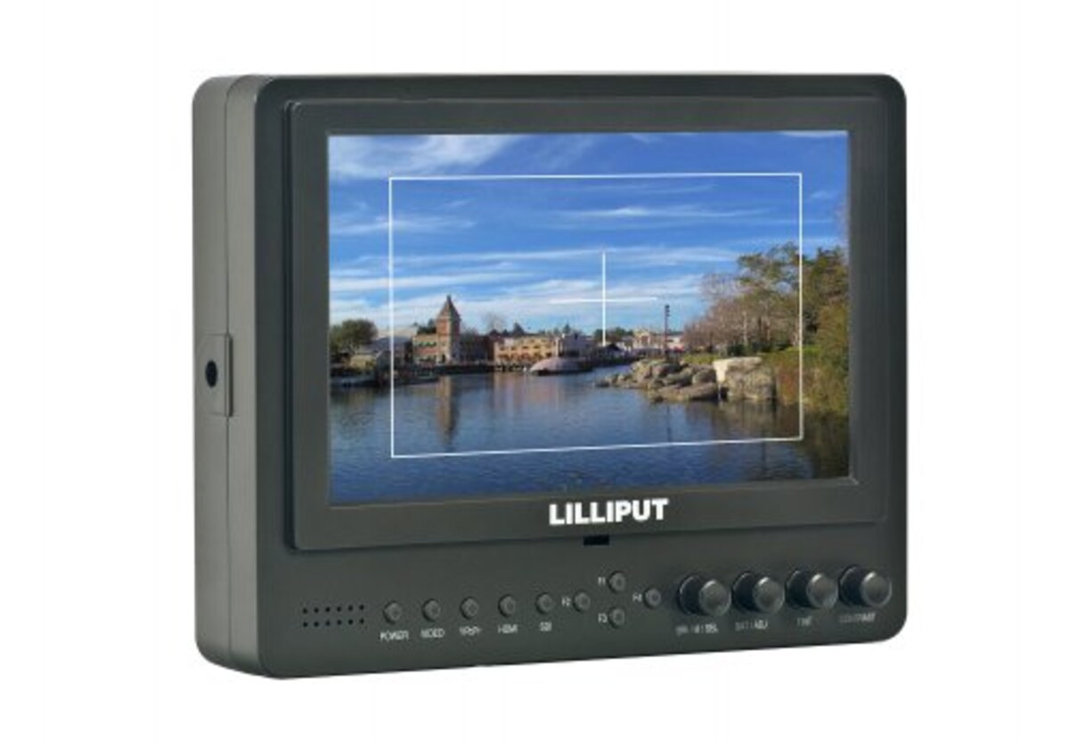  Lilliput 665/S/P. HD-SDI付 7インチ (1024x600)ビューファインダー 17097画像7 