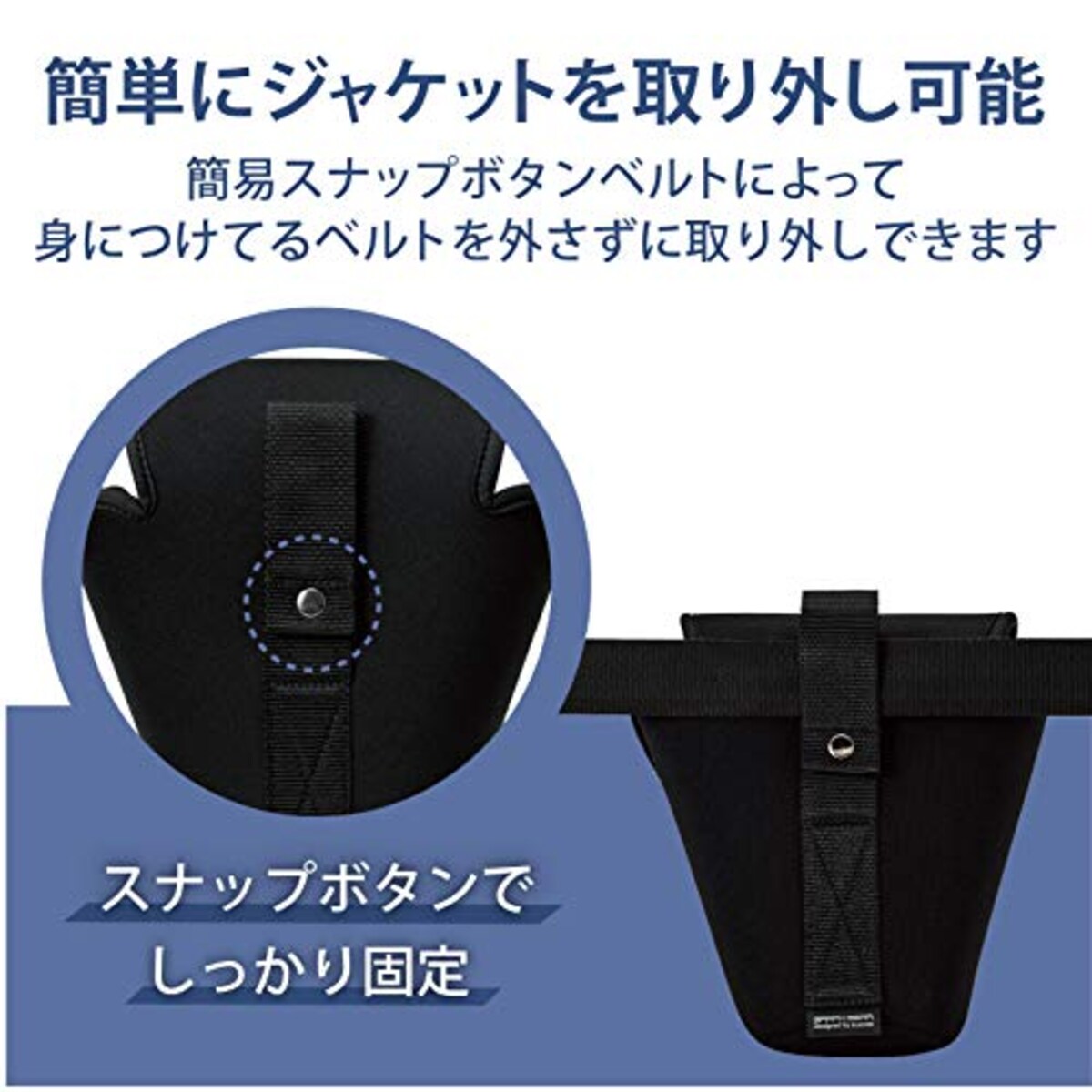  エレコム カメラケース デジタル一眼レフカメラ用 GRAPH GEAR ジャケットケース M80 ブラック DGB-SJ01M80BK画像5 