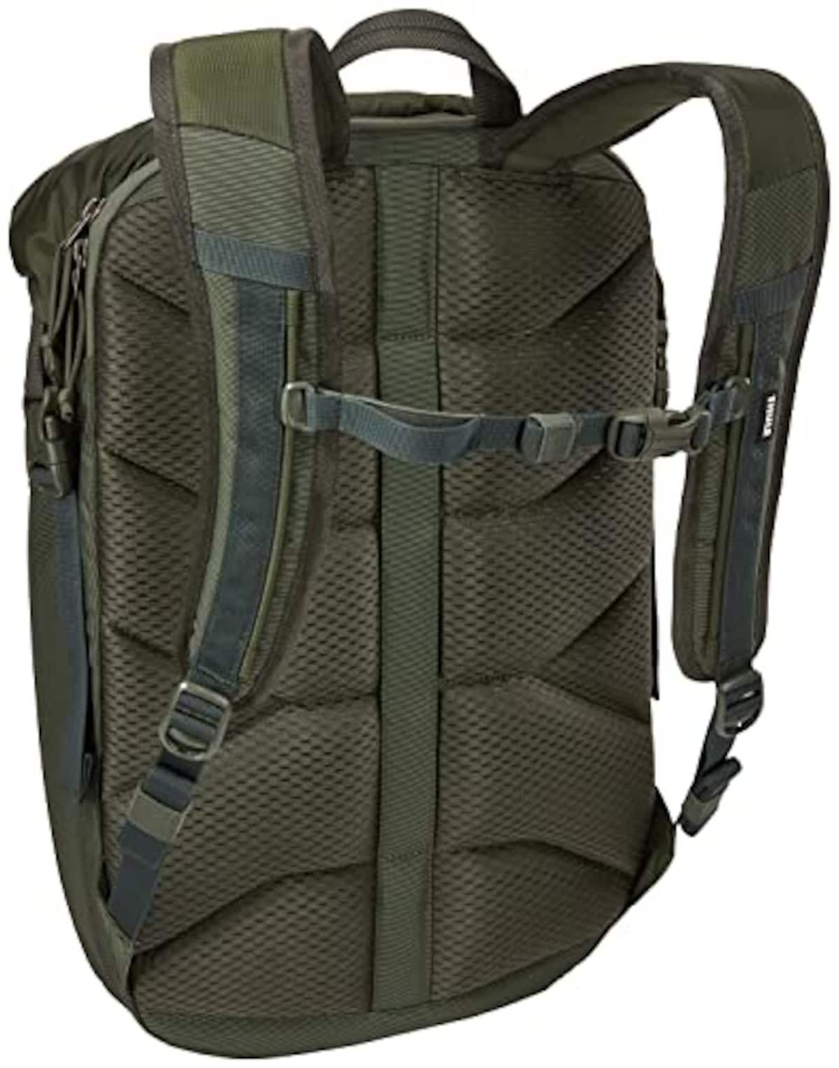  [スーリー] リュック Thule EnRoute Large DSLR Backpack 容量:25L デジカル一眼レフカメラ収納用 Dark Forest画像3 