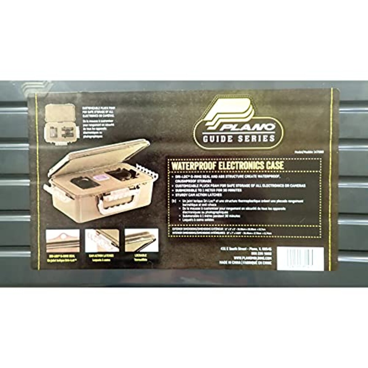 プラノ(Plano) WATERPROOF ELECTRONICS CASE(ウォータープルーフ エレクトロニクス ケース) チャコール 147080画像4 