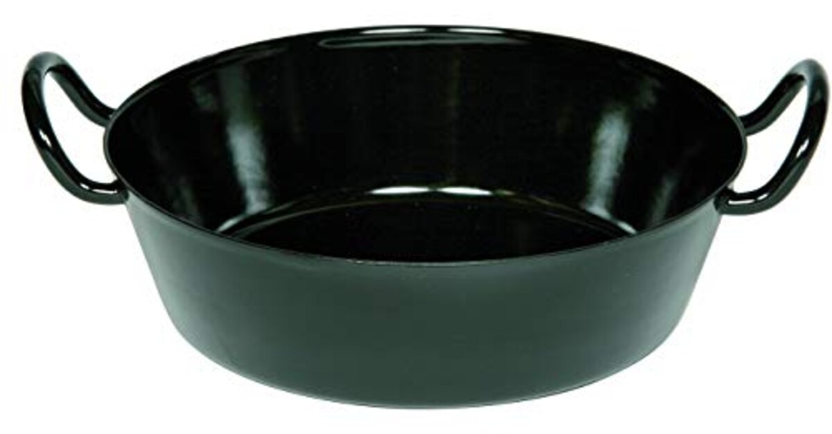 RIESS フライパン ブラック メール 1kg シュニッツェルパン40cm 0641-022