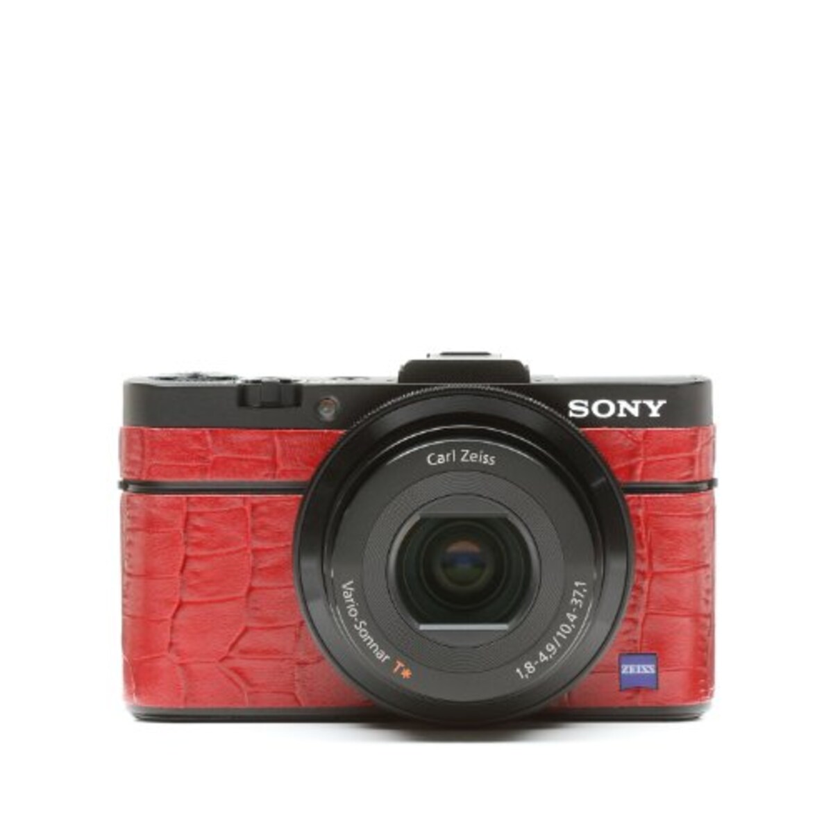 Japan Hobby Tool Sony サイバーショットDSC-RX100M2 張り革キット クロコダイル レッド 8020 ロゴあり RX100M2-8020A